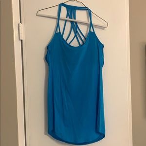 Lululemon Blue Strappy Tank